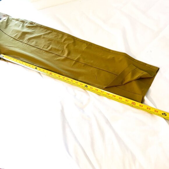 Athleta Brooklyn Heights Vienna Slim Pants 8 Tall Tapestry Gold NWOT - Picture 11 of 16